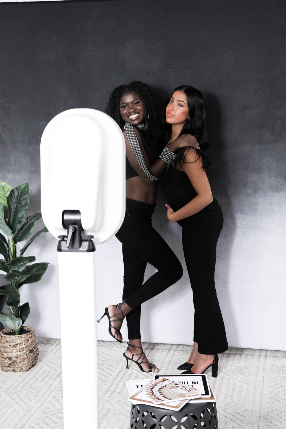 Premium photo booth experience